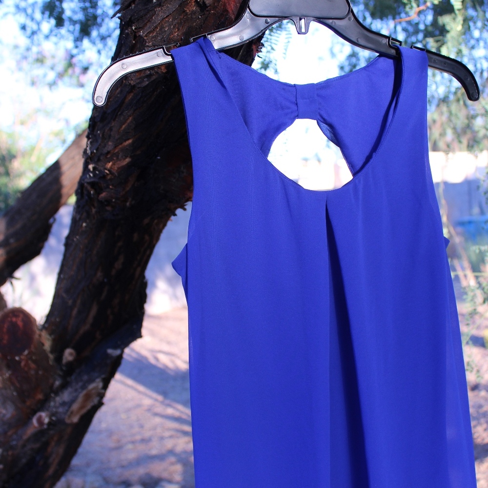 Royal Blue I.N. San Francisco Dress